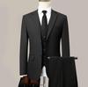 Men's Spring Business Suit Jacket Set for Weddings, Engagements, and Formal Events