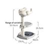 Baby standing bathtub with anti-slip and anti-side-slip function, adjustable baby multi-functional bathtub stand