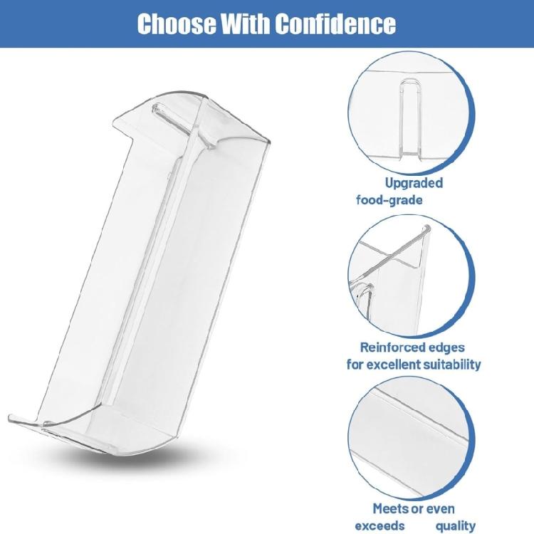 Easy Installation Refrigerator Bin Replacements Quick Setup Solution Fridge Organizer Suitable for Select Refrigerators