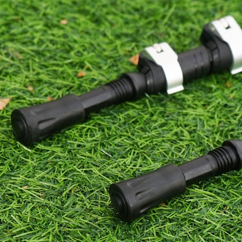 Trekkingstockspitze zur Verbesserung des Griffs Wanderstockzubehör Gummitextur für verbesserte Balance auf rutschigen Wegen