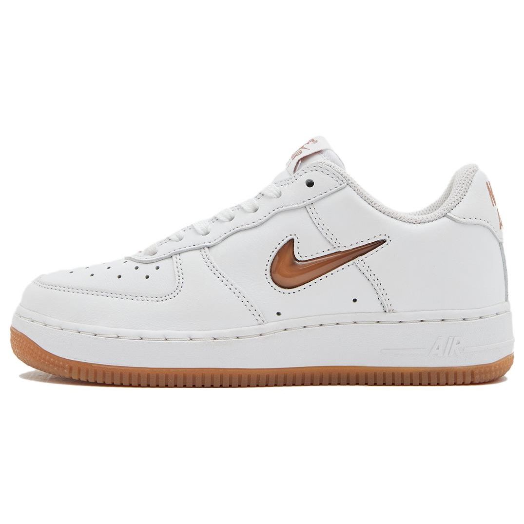 

Nike Air Force 1 Jewel Цвет месяца — белые бронзовые мужские кроссовки Gum-светло-коричневые FN5924-103 44.5