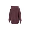 Nike Sweatshirts Women's Burgundy Hooded Moderate Regular (Unisex) Sweatshirts DQ6841 652