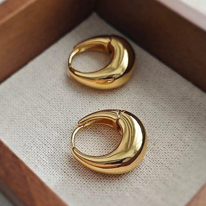 

and round Face Easiest for Match Metal C- Type Non-Piercing Ear Clip Niche Style Fancy Cold Wind European and American Couple Invisible Earrings Gold C-Shaped-Ear Buckle