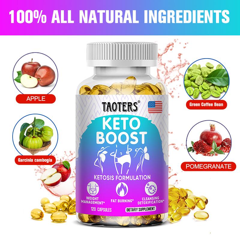 Ketone Burning and Fat Burning Composite Soft Capsules Assist In Weight Management and Metabolism 120 Capsules