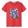 Digimon Print T Shirt for Kids Cartoon Pride Tshirt Girls Boy Cotton Clothes Y2k Kawaii Tops Anime Short Sleeve T-shirts