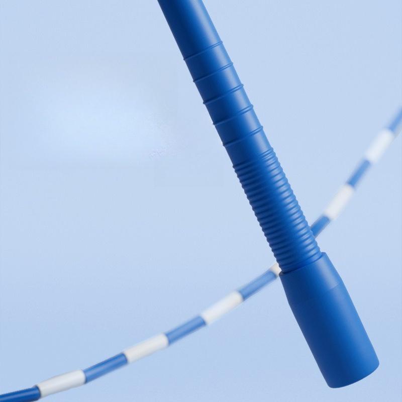 Glossy Hard Bead Bamboo Joint Jump Rope with Adjustable Length for Special Use and Pattern Jumping