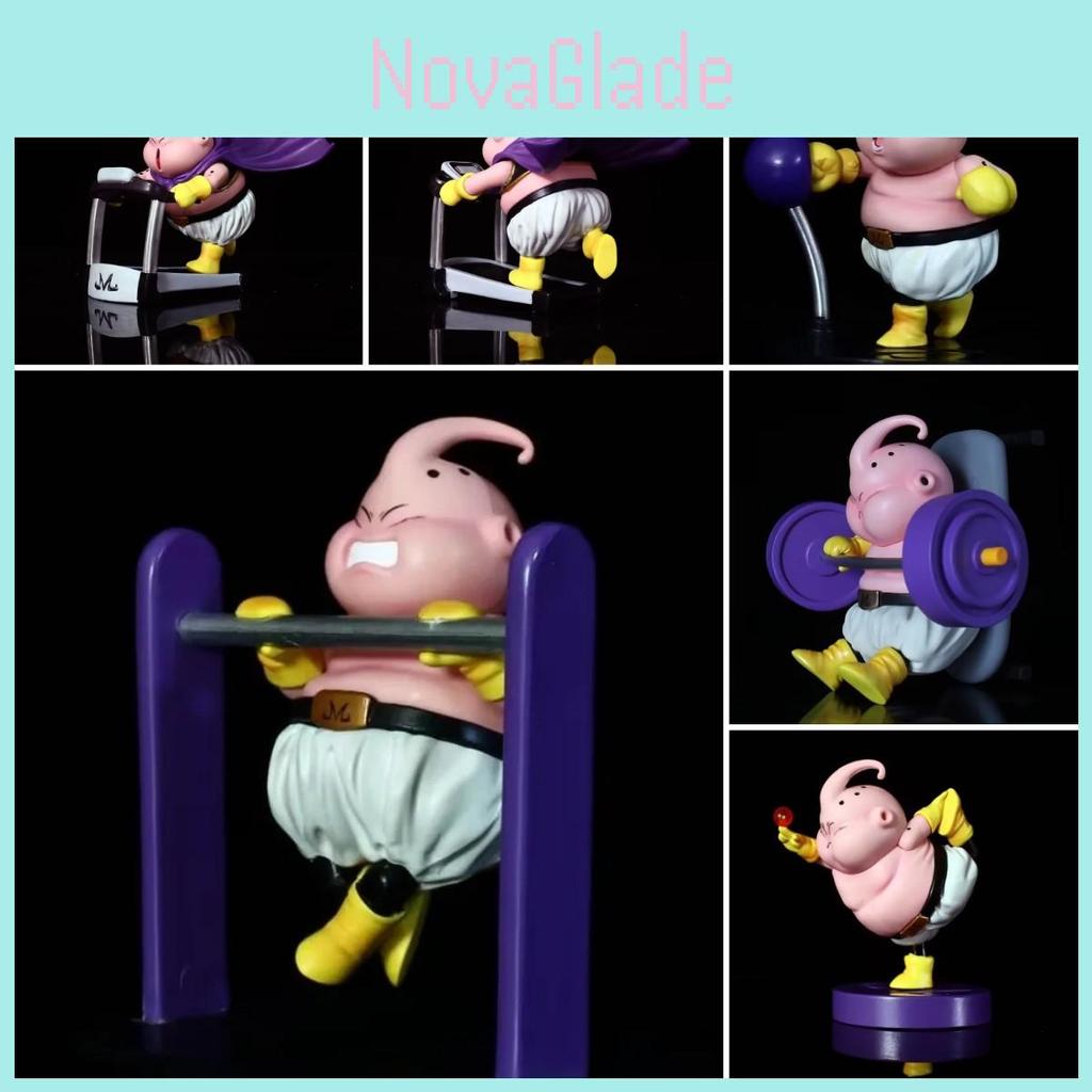 Dragon Ball Z Majin Buu Figure Cool Cute And Eco-friendly Pvc Material For Fitness Fans