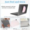 Slim Mouse Holder for Laptop Universal Stick-On Mouse Pouches with Reusable Adhesive Mouse Pocket Reusable Mouse Storage Bags
