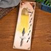 Creative Feather Dip & Fountain Pen Set - Stainless Steel Business & Birthday Gift