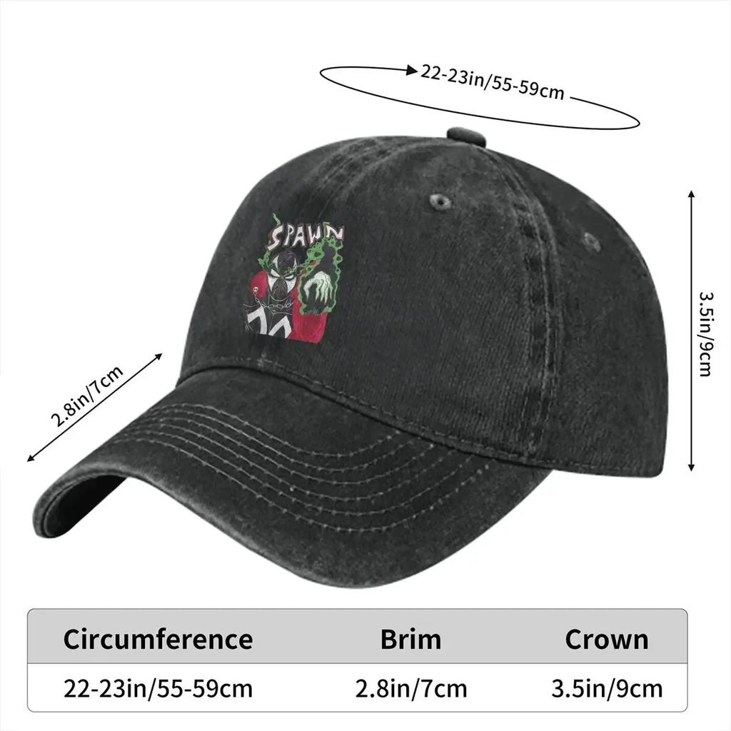 Unique Baseball Cap Men Hats Women Visor Protection Snapback Spawn Comic Caps
