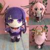 Hra Anime Hračka pro plyšovou panenku 20 cm Yae Miko Raiden Shogun Beelzebul Roztomilý Cosplay s měkkým vycpaným polštářem