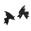 Novelty Bat Wing Devil Hair Clip for Adult Kids Cosplay Party Headwear Halloween Hairpin Set for Costume Parties 2PCS