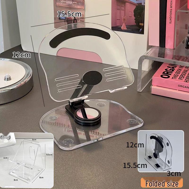 Acrylic Adjustable Desktop Phone & Tablet Stand