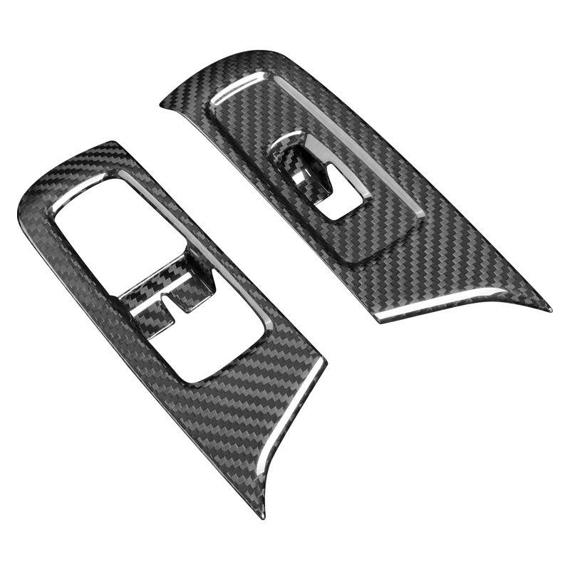 

Fits 16-23 Porsche 718: Dry Carbon Fiber Window Lifter Panel for Interior Enhancement