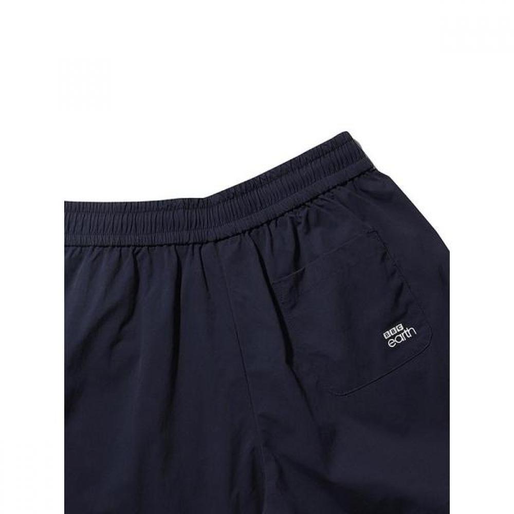 Bbc Earth Women S Short pantS Animal Embroidery  Navy 