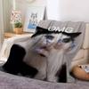 Funny Emoticons Cat meme Blanket For Sofa Office Bed Plane Travel Sleep Read Relax Camping Soft And Warm