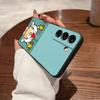 Cute Kick B-Buttowski Phone Case For Samsung S26 S25 S24 FE S23 S22 S21 Plus S20 Ultra Note20Ultra Black Soft Shell