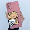For Itel A26 A37 Cases ItelA26 ItelA37 Soft Silicone Phone Case Sweet Printing Cartoon Protective Shell Lovely Painted Cover