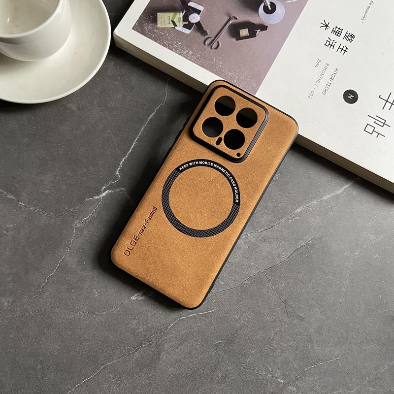 Magnetický kryt z PU kůže pro 14 Ultra 13 Lite 13T Pro 12T Civi 3 2 Redmi Note 12 13 Pro+ K70E K70 POCO X6 F5 pro F4 GT