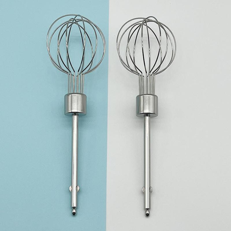 Portable Electric Whisk Replacement Head Kitchen Baking Mixing Tools Lantern-Shaped Handheld Egg Beaters