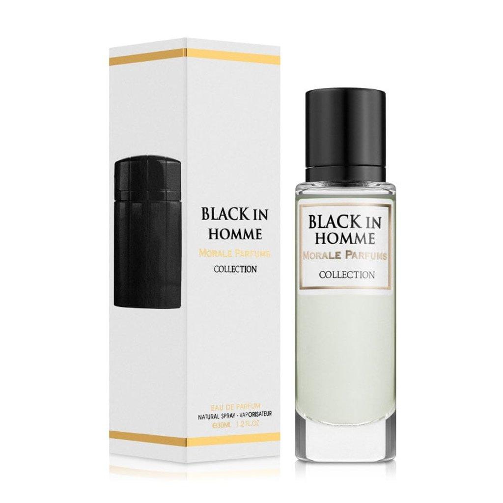 Morale Parfums Black In Homme Eau De Parfum for Men, 30 Ml