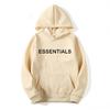 Giacca Essentials a Doppia Linea Primavera e Autunno Felpa da Uomo e Donna Felpa Casual Larga Oversize Y2k Marca Trendy Abbigliamento Femminile Maschile
