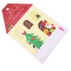 50Pcs Cute Christmas Cellophane Treat Bags Small Clear Gift Candy Cookie Goodies Bag for Holiday Party Favors