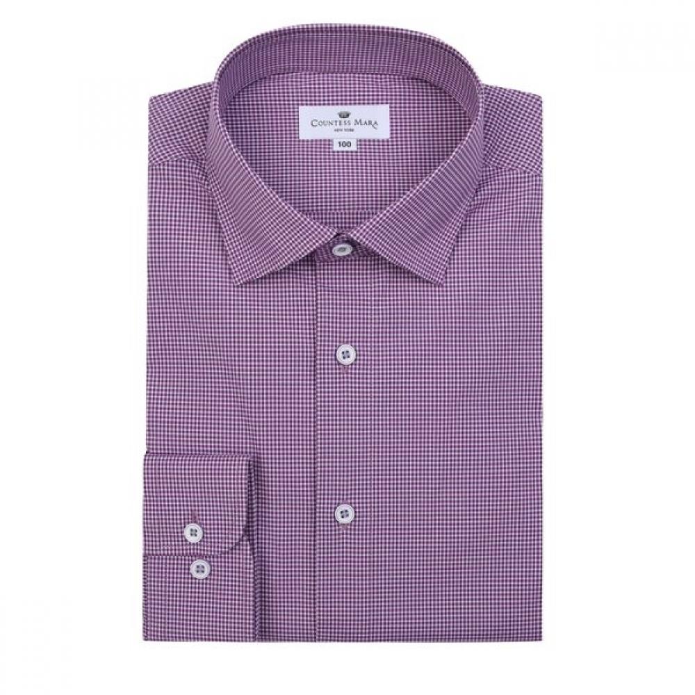 Countess Mara Regular Fit Long Sleeve Shirt Mini Check Cdcz1c6301v0 95
