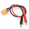 30cm XT90 Male Connector To 4mm Banana Plug 14AWG Adapter Cable for B6 LiPo Battery Charger