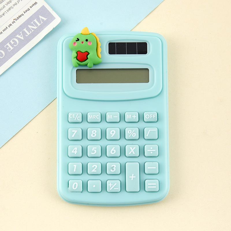 Cartoon Mini Cute Portable Calculator for School and Office