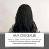 Hoegoa Hair Liquid Concealer Hairdressing Brown Black Natural Color Mild Long Lasting Easy To Clean Refreshing Hairdressing Agent