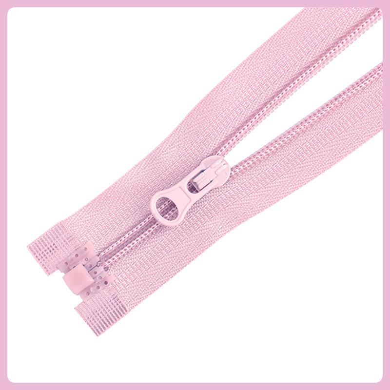 

1 шт. Швейные молнии для одежды своими руками, одинарные, с хвостиком, 40 см, нейлоновые молнии, разноцветные швейные аксессуары 3# 40cm розовый