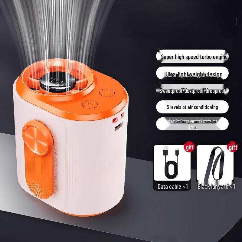 AUX Portable Mini Cooling Waist Fan