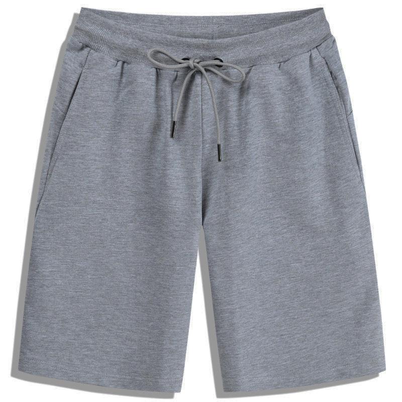 

Men s Summer Casual Solid Color Shorts with Elastic Waist & Drawstring 2XL