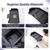 For 2025 2025 2025 2025 Toyota Tundra Center Console Organizer Tray Armrest Storage Box Interior Car Storage Tray Accessories