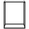 VidaXL Table console Blanc 60x35x75 cm Verre trempé