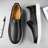 Marca de Luxo Sapatos Casuais Masculinos Couro Genuíno Mocassins Masculinos Business Mocasines Calçado Slip-On Costura à Mão Sapatos de Condução Masculinos