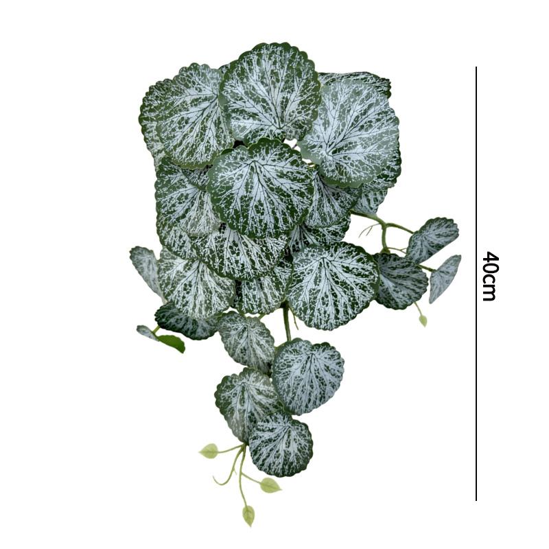 Simulated Plant Artificial Flower Decoraitons Wall Hanging Plant in Frame Home Garden Decors Outdoor Yard Artificial Plants