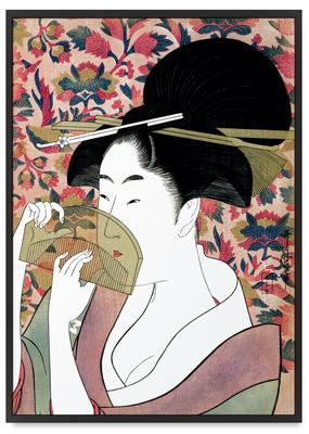 Poster Image Geisha Woman Art Geisha