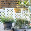 2pack/lot Indoor/Outdoor Hanging Plant Pot Practical And Elegant Small Flowers And Can Be Placed
