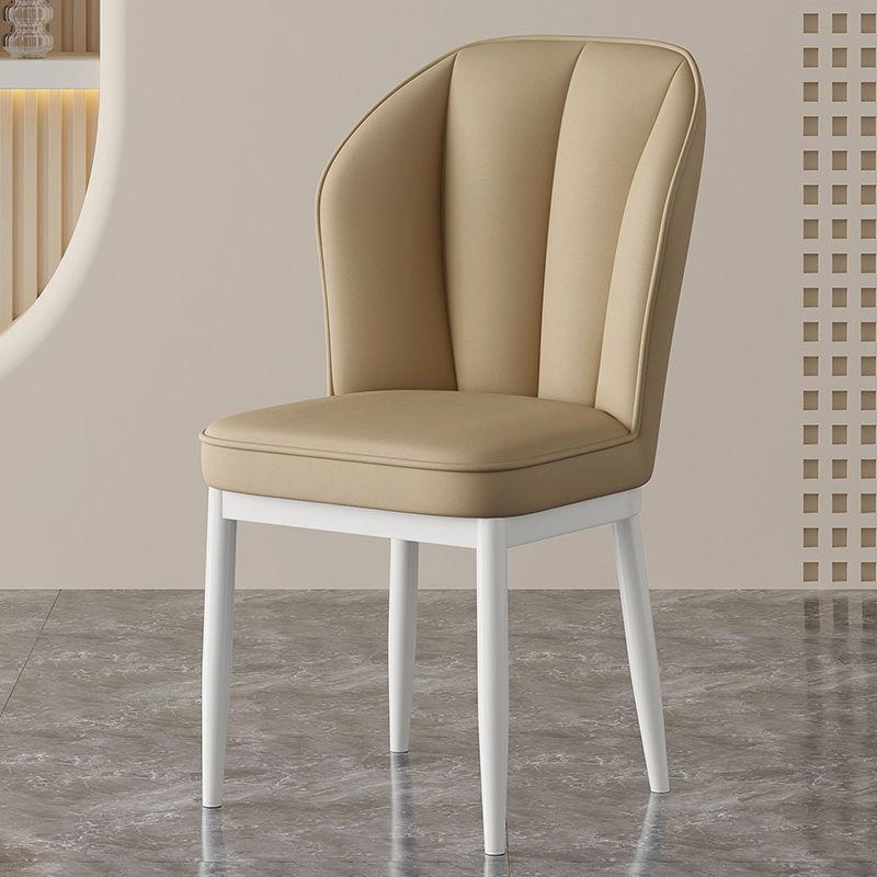Nordic Cream Dining Chair – Minimalist Designer Lounge Chair, Modern Living Room & Dining Room Furniture