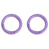 2/5/10Pcs Alloy Spray Painted Open Ring Spring Buckle Clasps For Key Bag Accessories