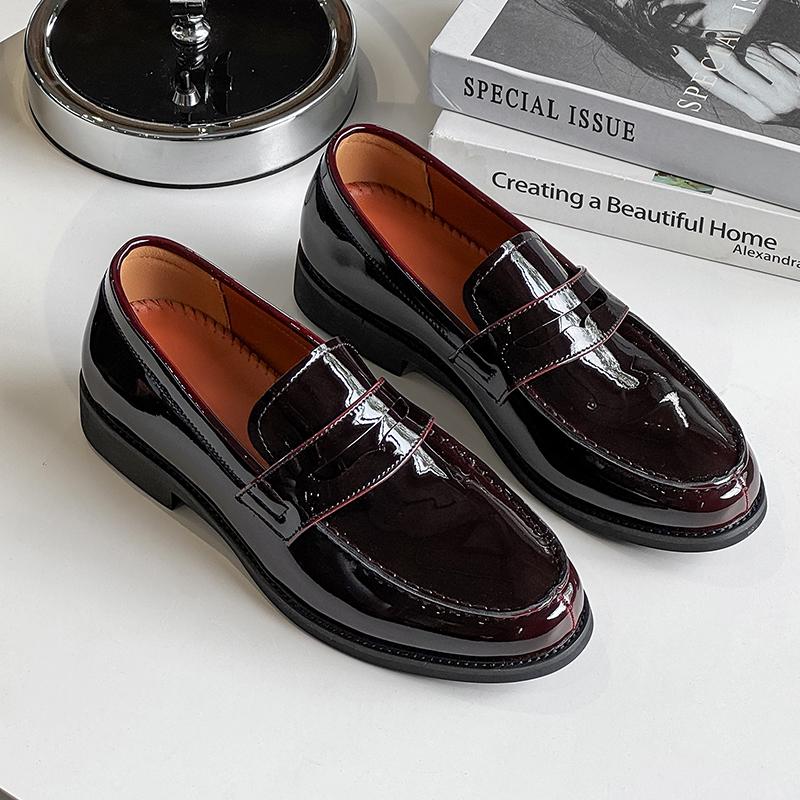 Fashion 2025New Men Casual Oxford Shoes Genuine Leather Business Tooling Shoes Comfy High Quality Outdoor Antiskid Loafers Walking Shoes