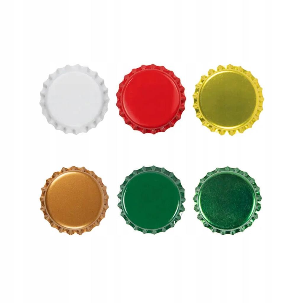 30x BIERFLASCHENVERSCHLÜSSE 26mm Hausgebraut Bier Apfelwein Kombucha Brauerei für FLASCHEN