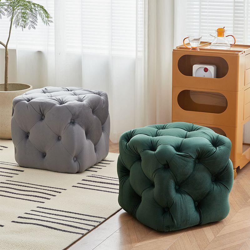 Nordic Stool Living Room Sofa Side Footrest Modern Bedroom Dressing Table Stool Hall Entrance Footrest Home Decoration Furniture