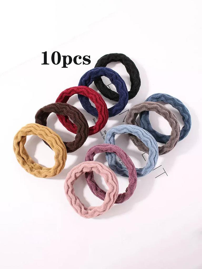10/20/30/50 Stück Mädchen Bunte Haarband Set Nylon Elastisches Gummiband Kinder Zopfhalter Scrunchies Kinder Haarzubehör