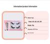 Reusable Magnetic False Eyelashes Set with Natural Curl – No Glue Needed, Easy Removal, Suitable for European and American Styles