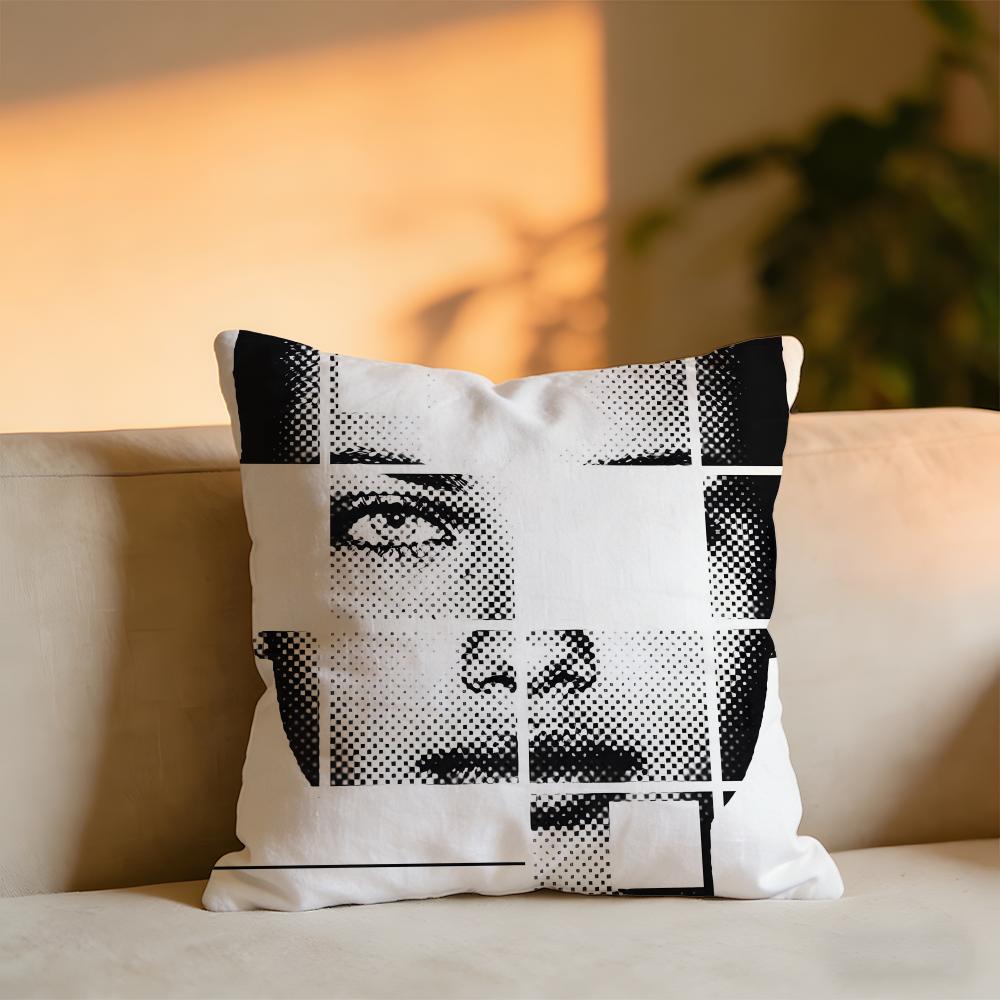 Adriana Lima Cushion Cover Cozy Velvet Throw PillowSoft Warm Cushion For Sofa Bed