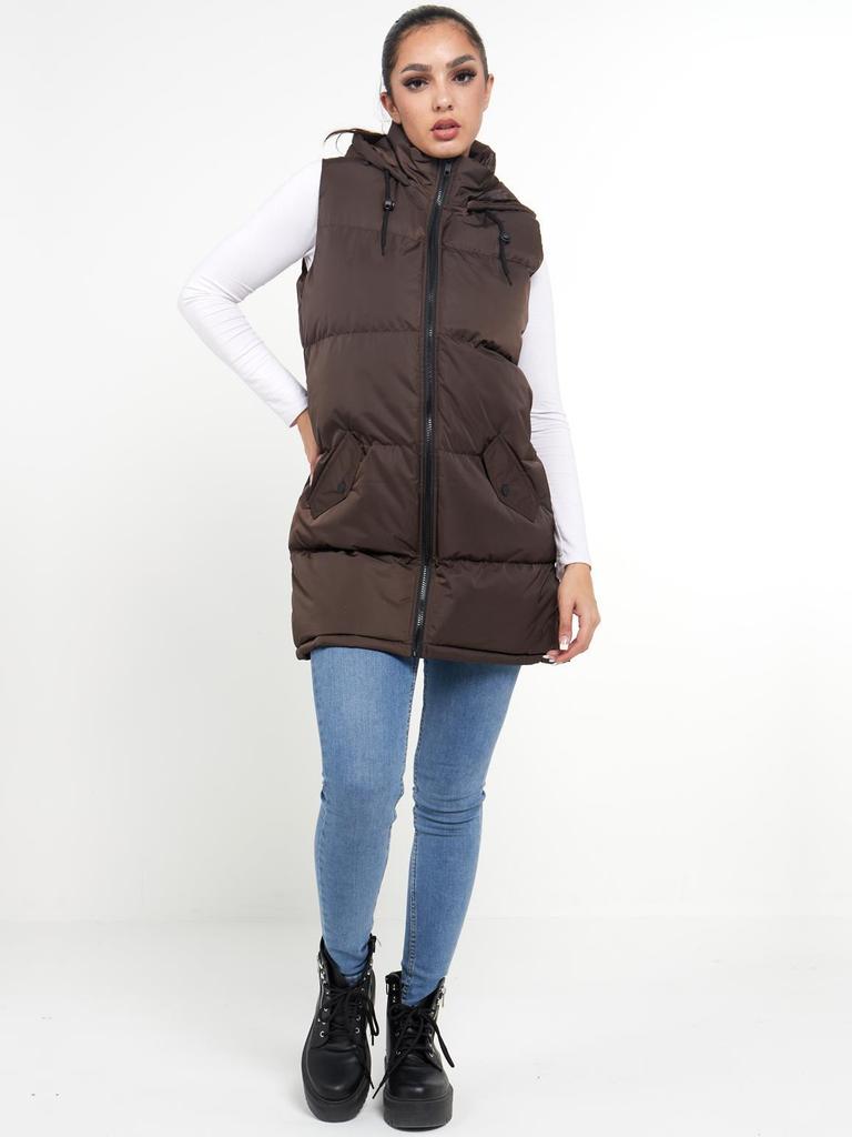 2024 Trendig Spliced Damhuva Väst