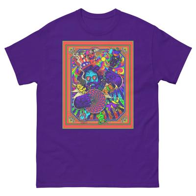 Jerry Garcia T Shirt Artwork by Rosenfeldtown, #Grateful Dead